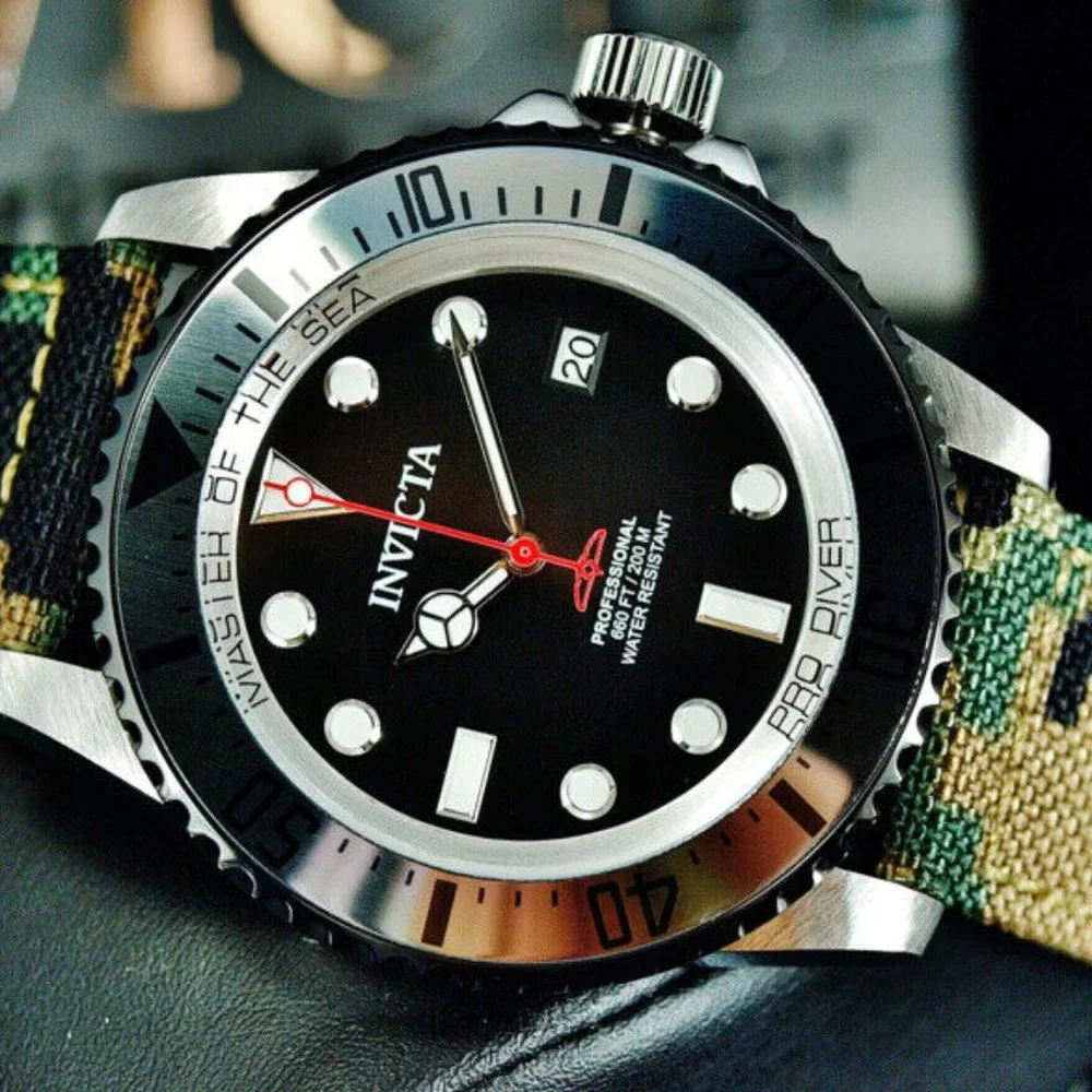 NEW Invicta 44mm Dial Sea Master Watch w box